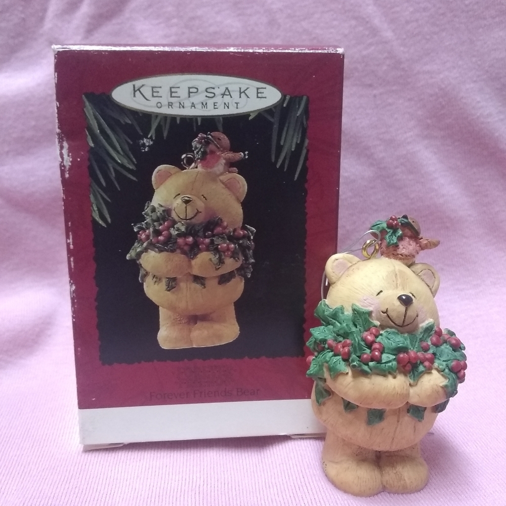 Hallmark Keepsake Ornament -- Forever Friends Bear